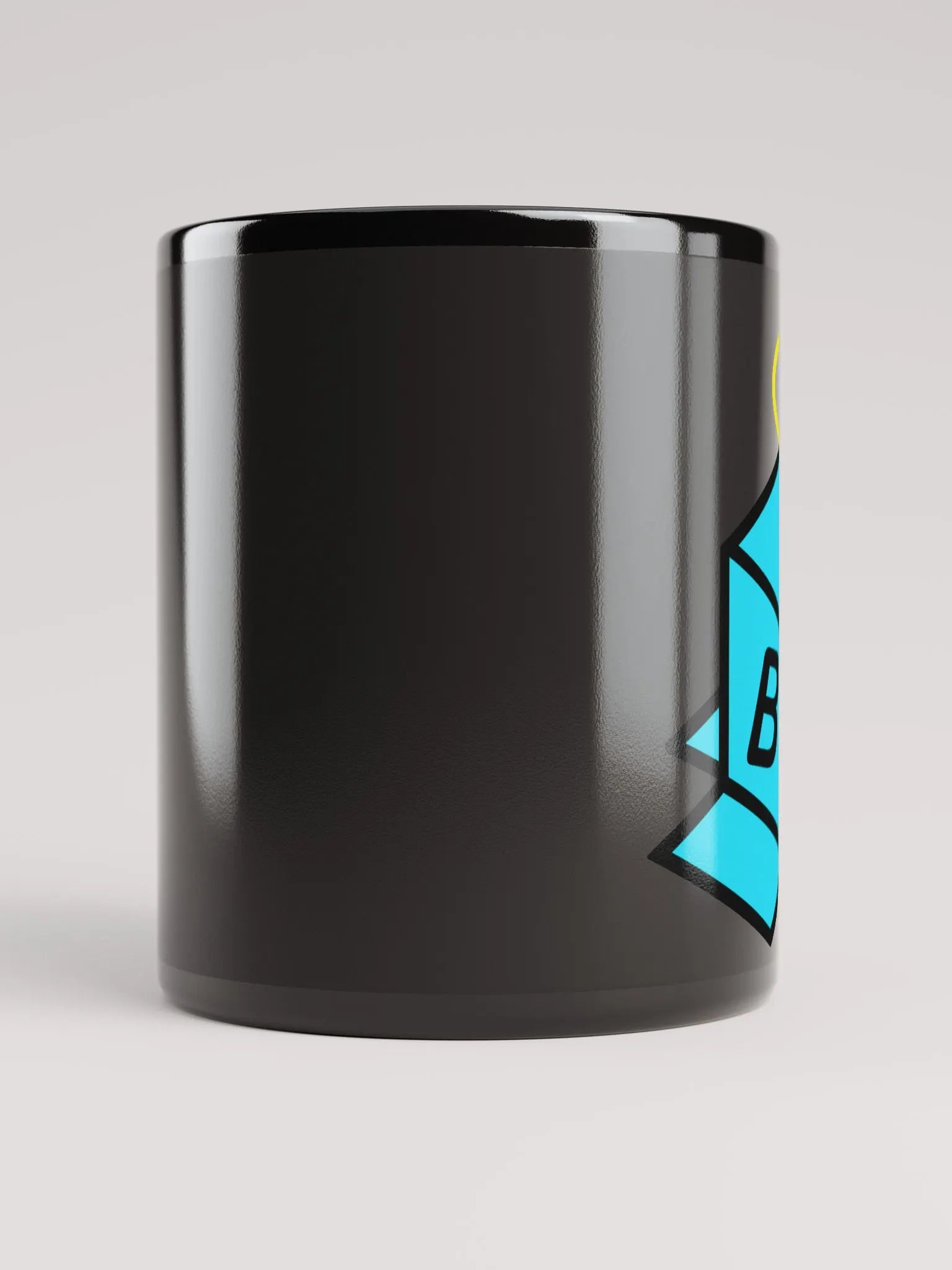11oz Box Emblem Mug - Black product image (5)