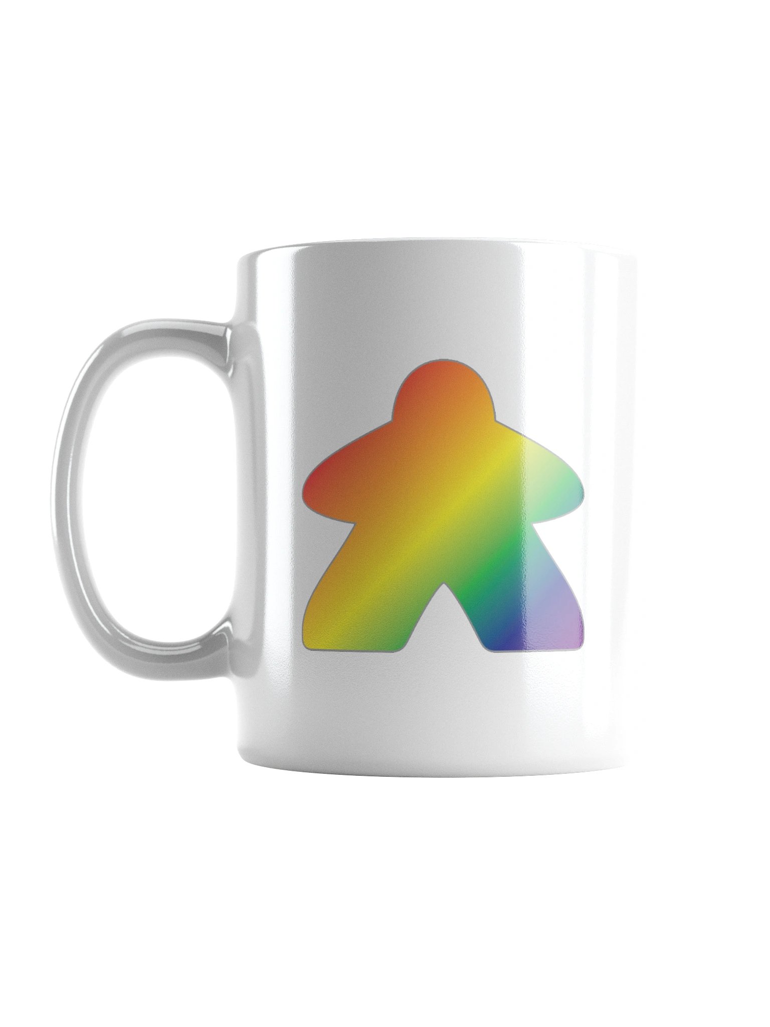 Rainbow Pride Gradient Meeple Mug product image (6)