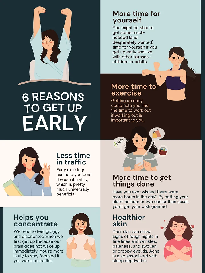 6 Reasons to Get Up Early product image (1)