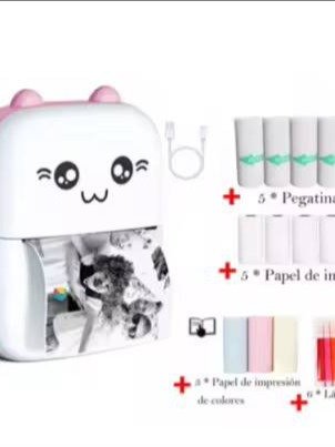 Pocket Thermal Printer 🇱🇰 | Ink නැතුව Print කරන්න පුළුවන් Mini Printer එක product image (3)
