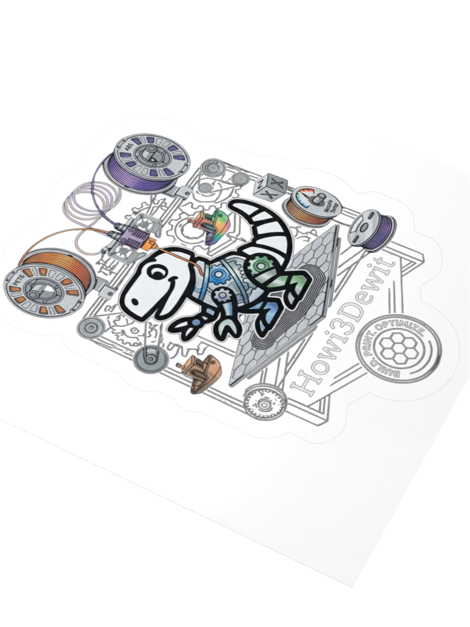 Howi3Dewit sticker product image (7)