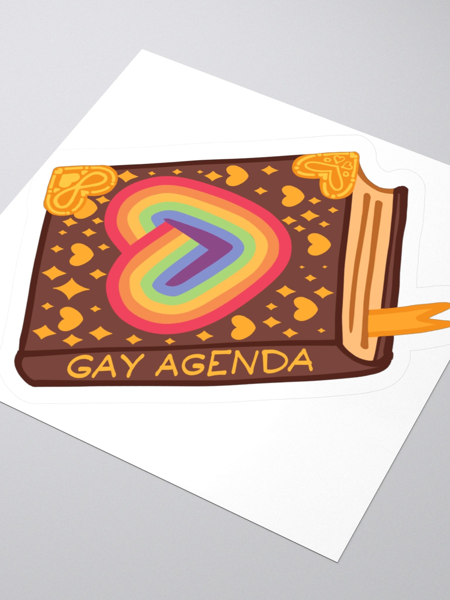 Gay Agenda Sticker (For Journaling) product image (3)
