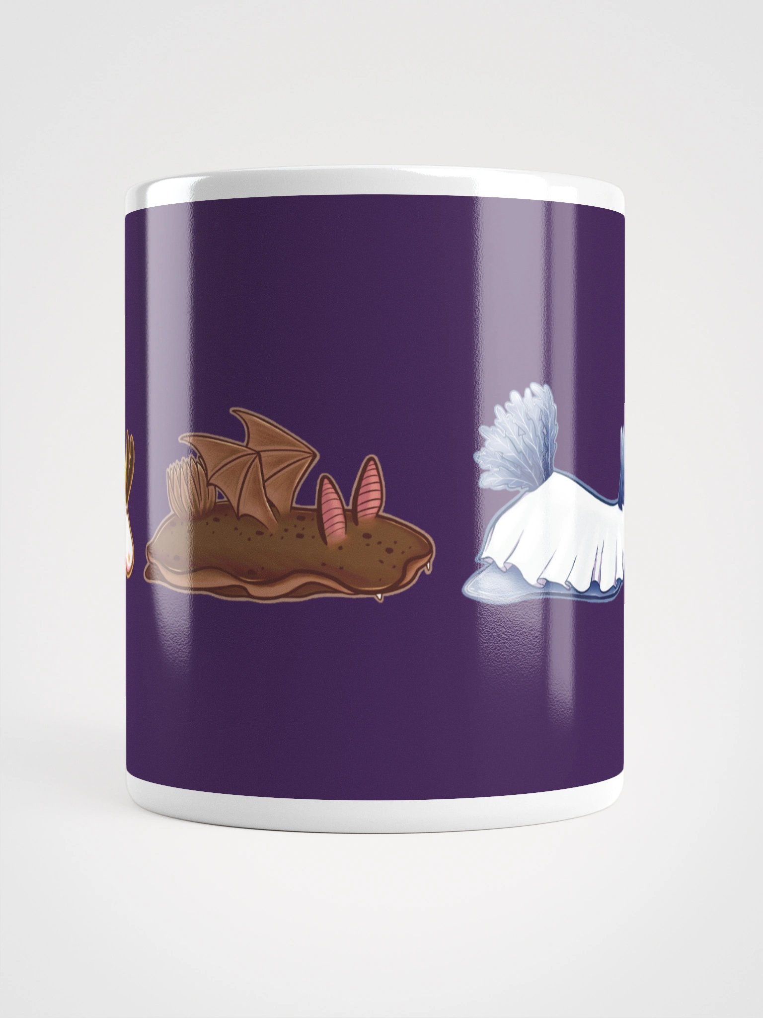 Spooky Scary Slug Time - Mug w/ Purple Background product image (17)