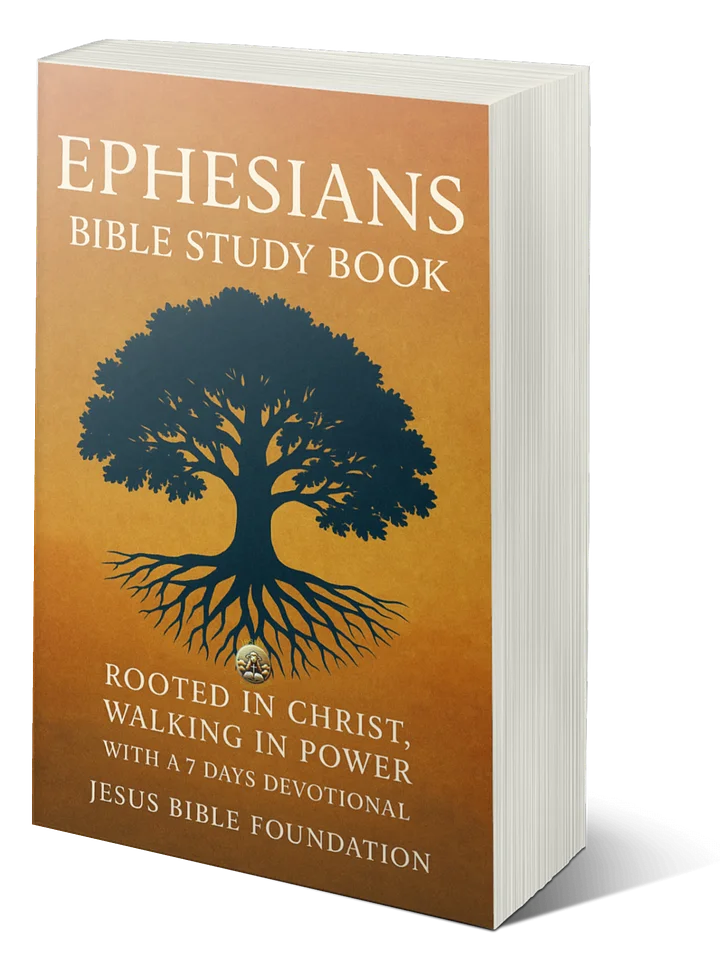 Ephesians Bible Study Book: Rooted in Christ, Walking in Power With A 7 Days Devotional product image (1)