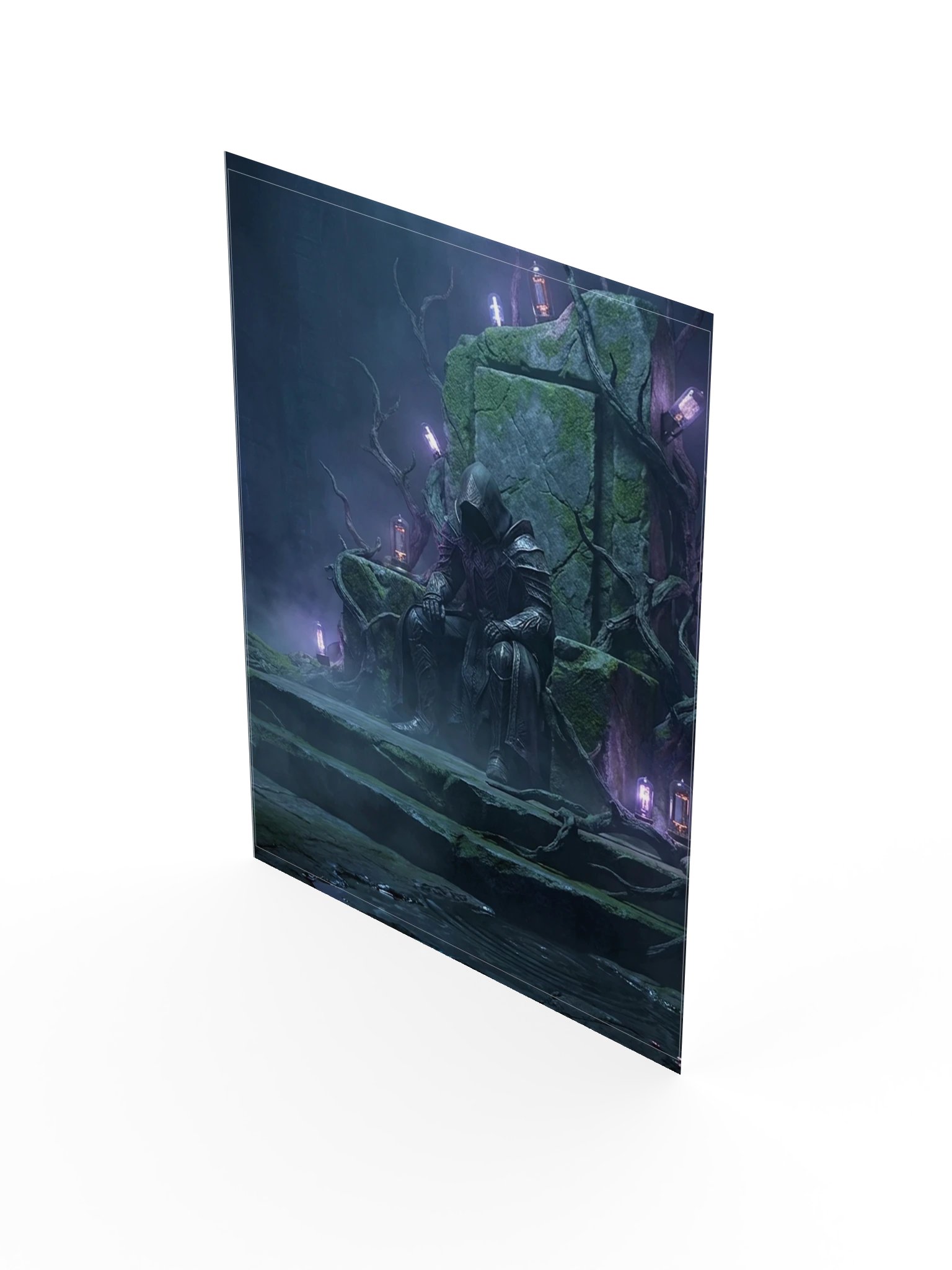 Concrete Kingdom — Neon Megastructure (300 DPI Museum Matte Print) product image (3)