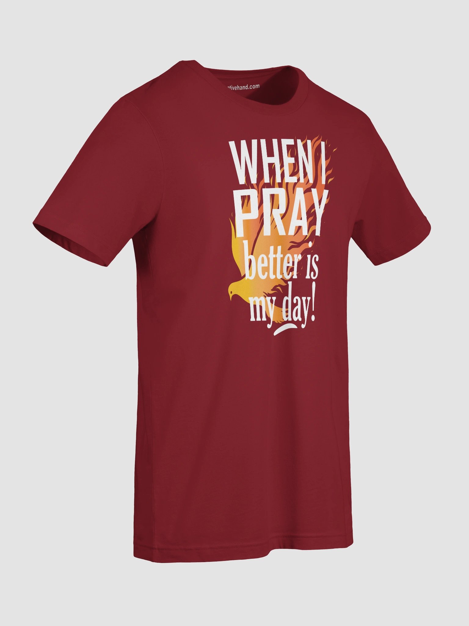 When I Pray Better is My Day - Dove + Fire Shirt product image (2)