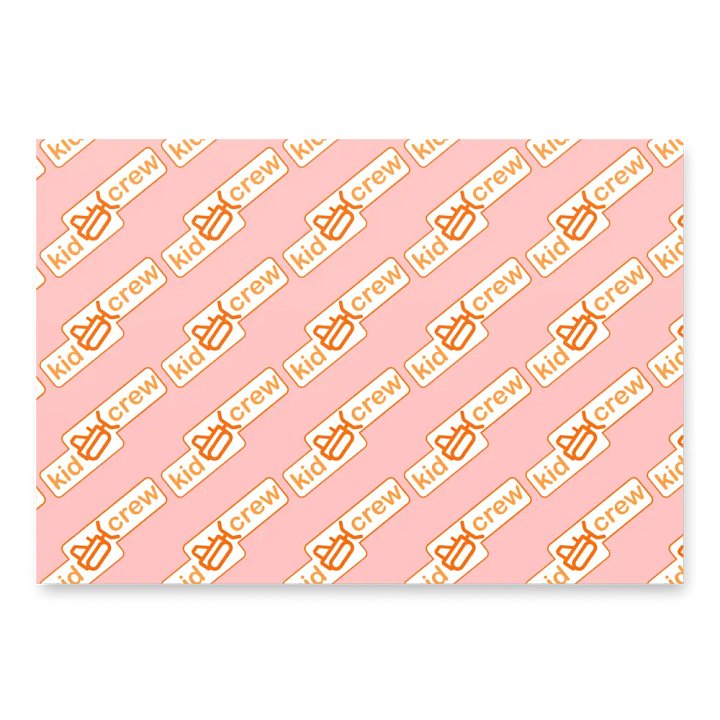 Blush color gift wrap - 3 sheets product image (2)