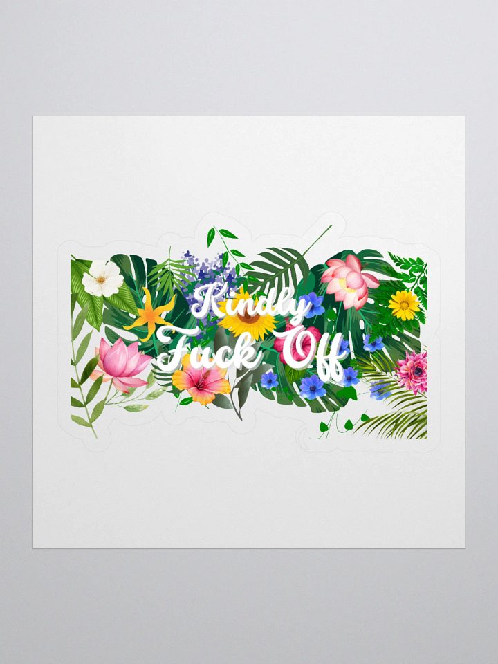 Sticker - Kindly F*ck Off product image (1)