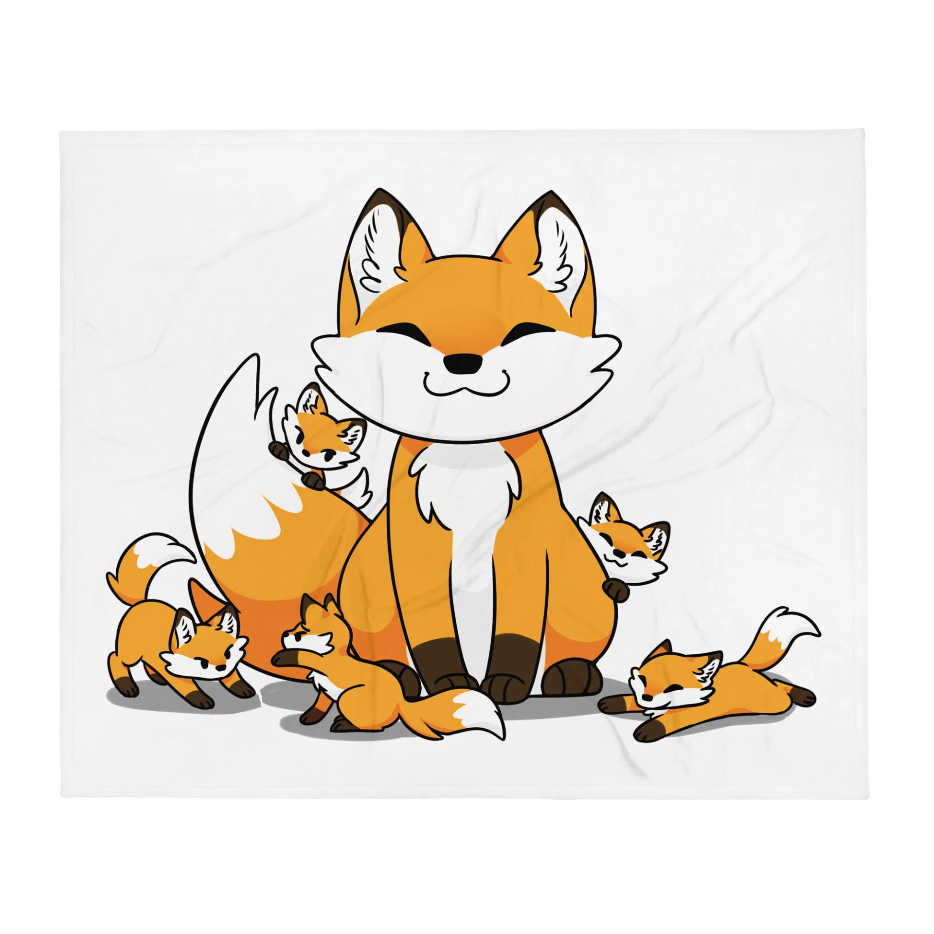 Fox Family Blanket product image (1)
