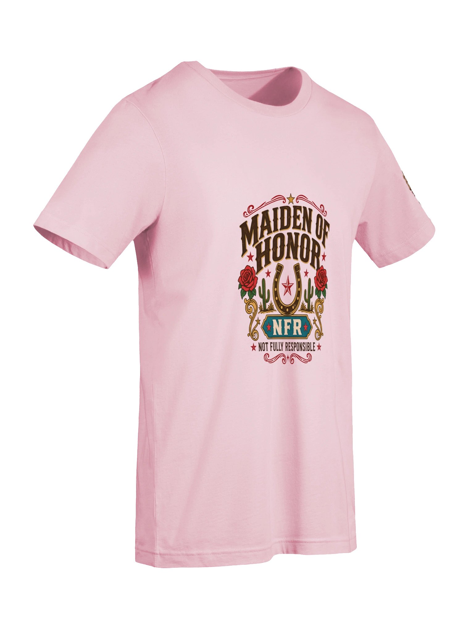 Western Bachelorette Party Shirt — Maiden of Honor NFR Not Fully Responsible | Broken Marriage™ product image (8)