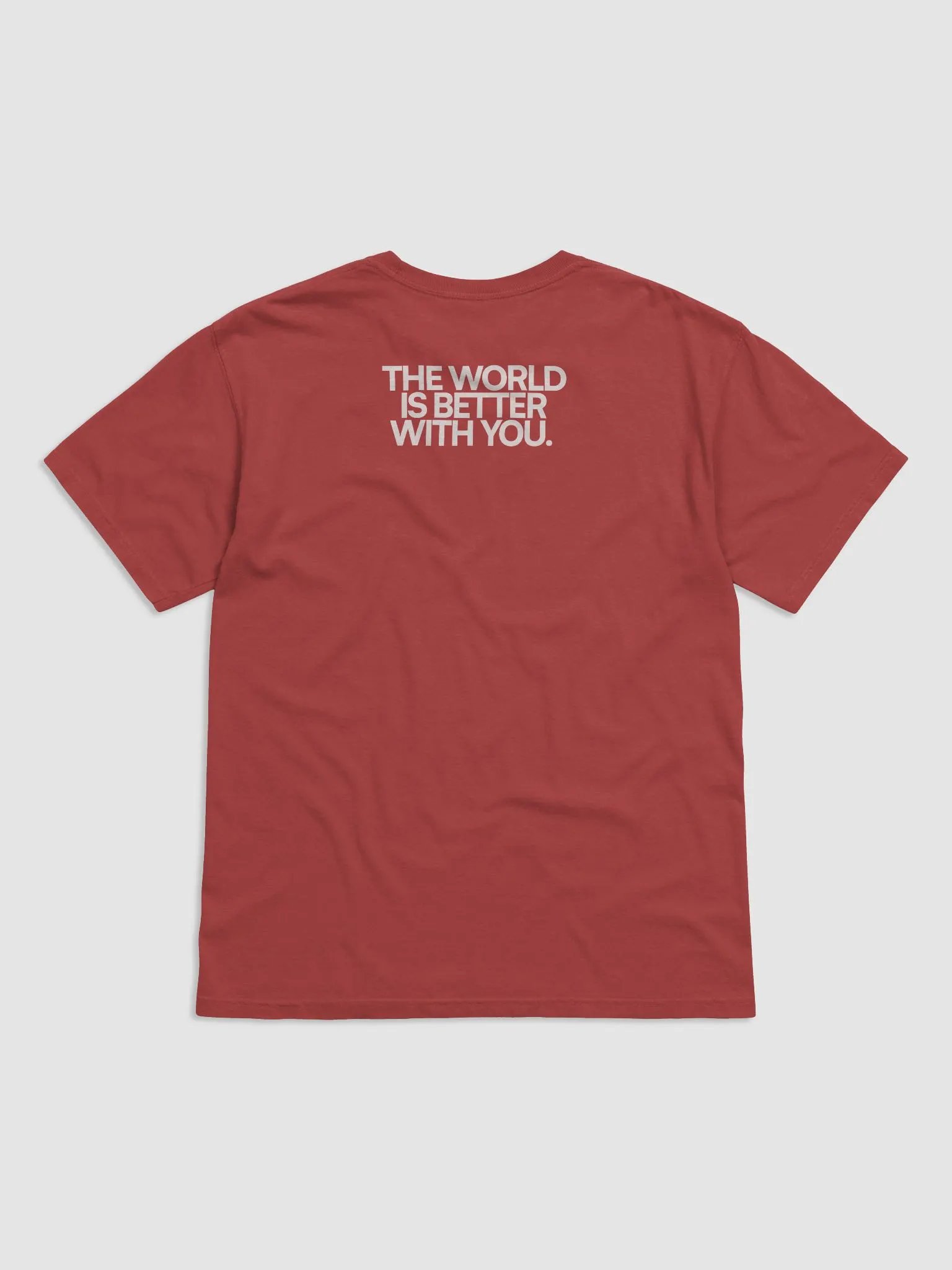 The World is Better with You | T-Shirt product image (13)