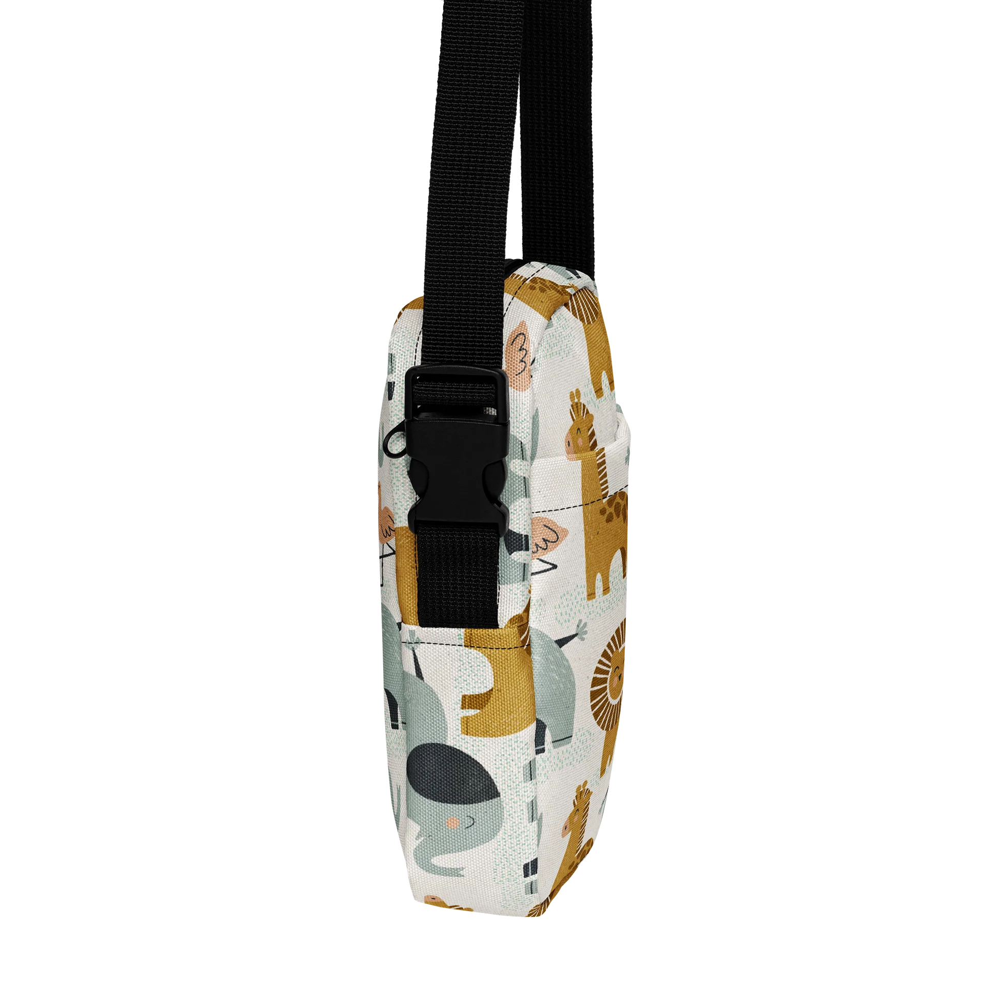 Retro Jungle Animals All-Over Crossbody Bag product image (4)