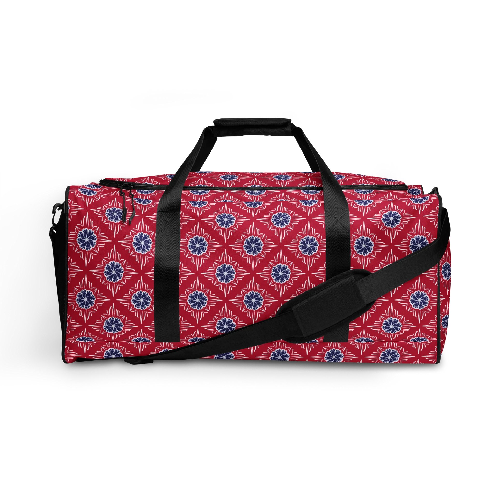Compass Floral Bliss Red Duffle Bag product image (1)