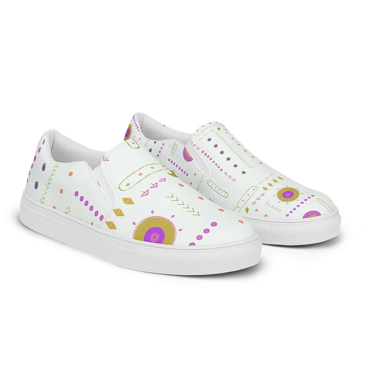 Whimsical Asymmetrical Men's Slip-On Shoes product image (2)