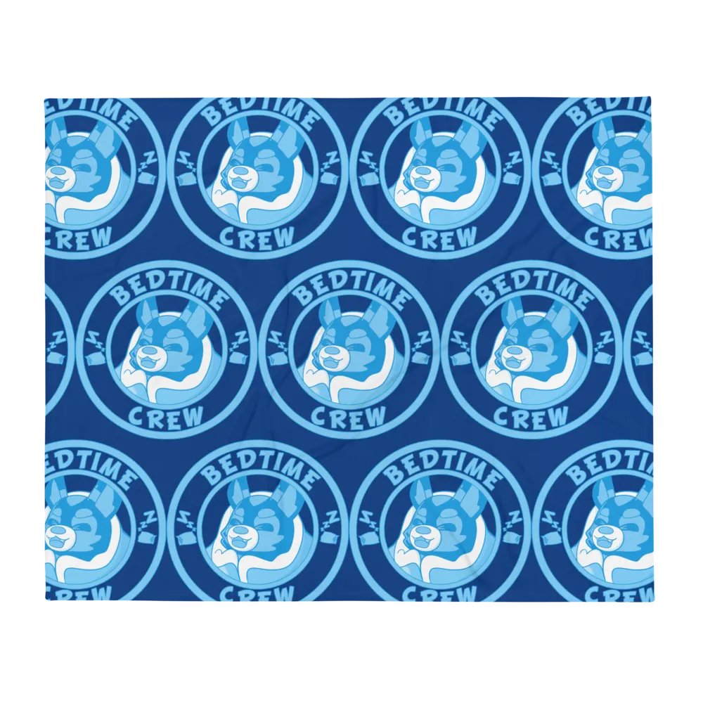 Bed Time Crew Throw Blanket product image (1)