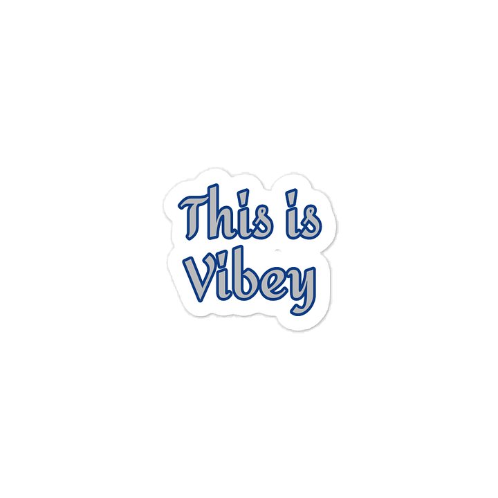 This is Vibey Sticker product image (1)