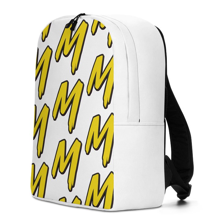 Customizable M Pattern Minimalist Backpack product image (2)