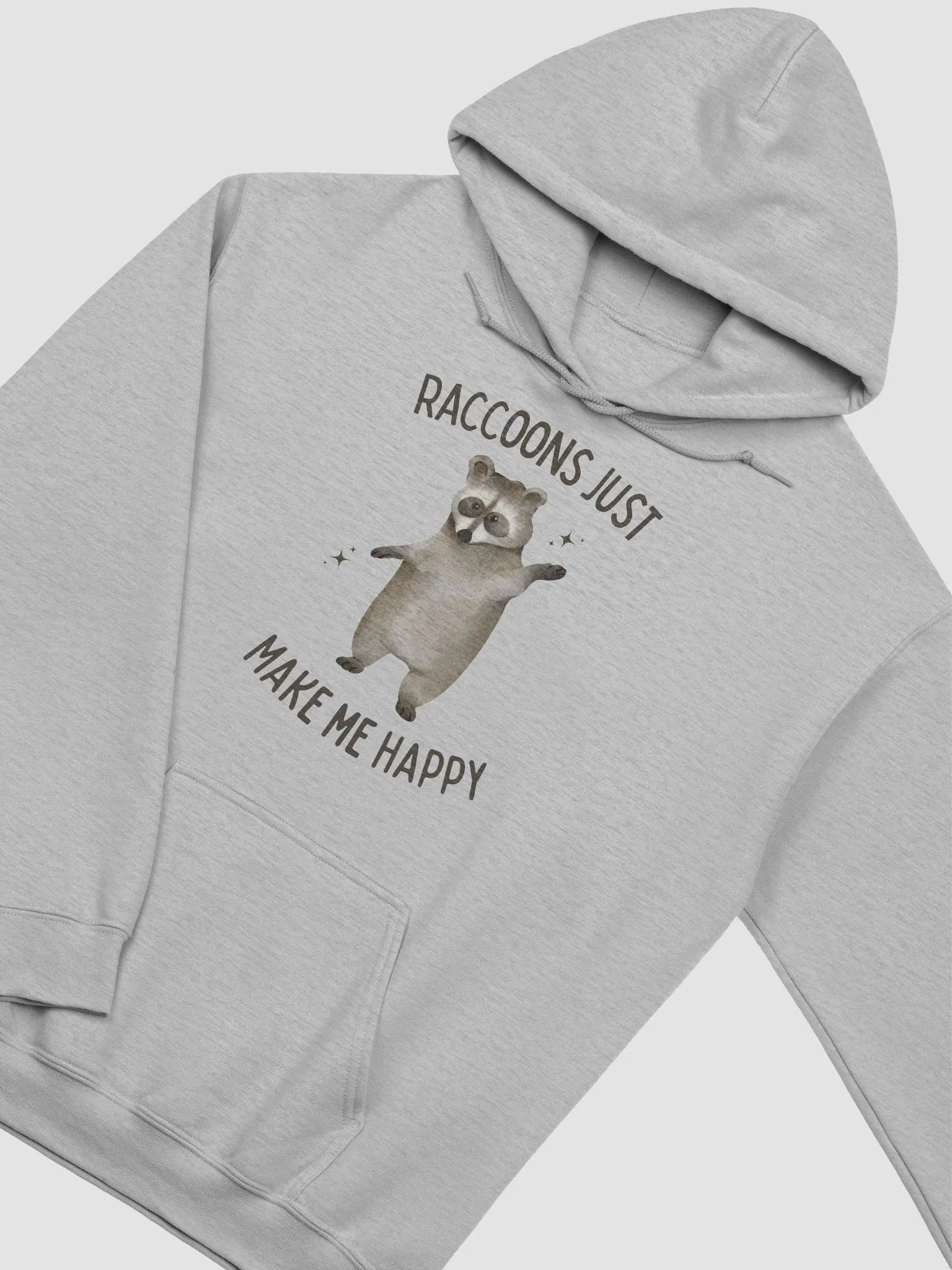 Raccoons just make me happy Hoodie product image (2)