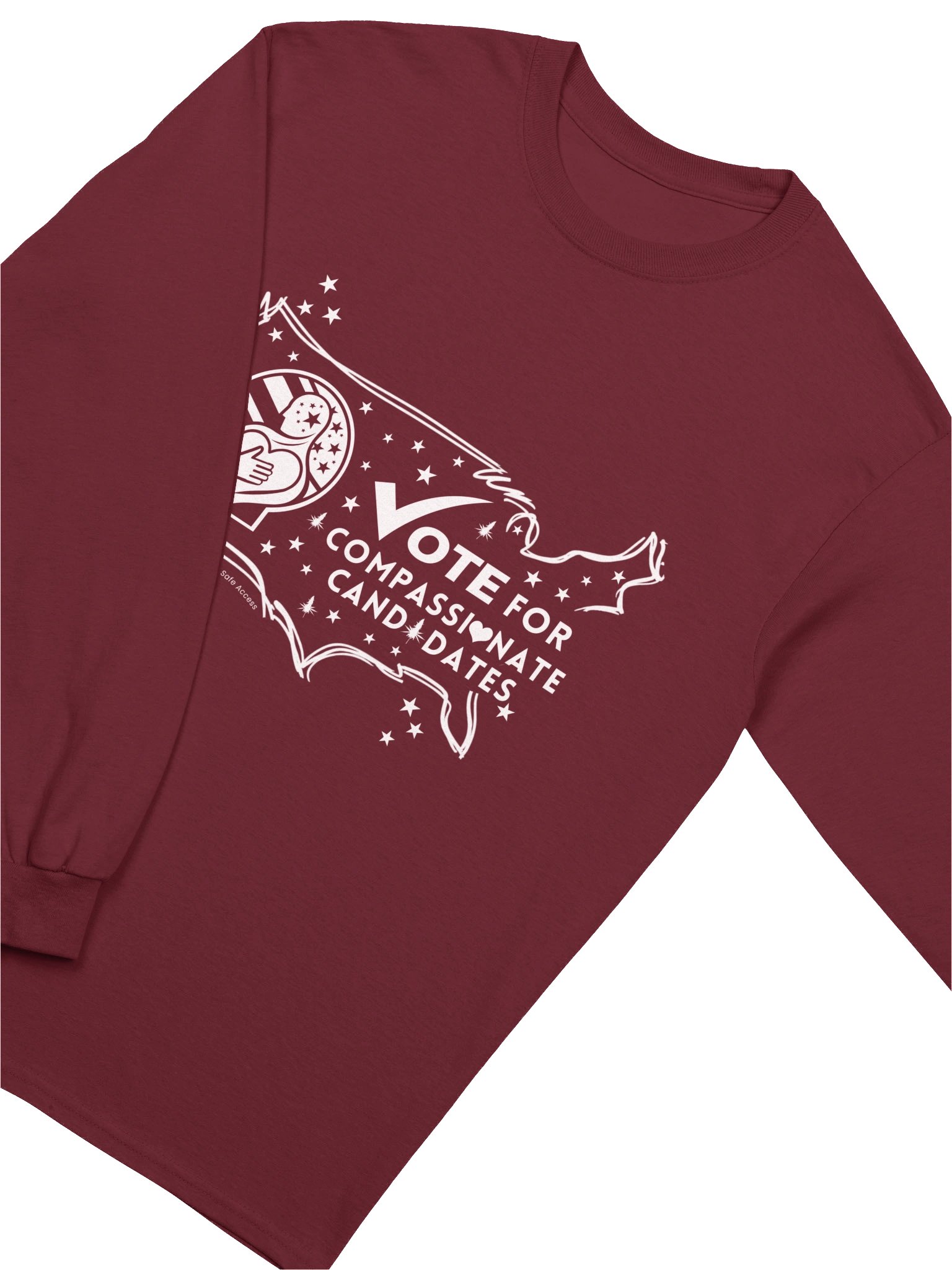 ASA's Vote Compassionate Candidates Unisex Long Sleeve Tee product image (11)