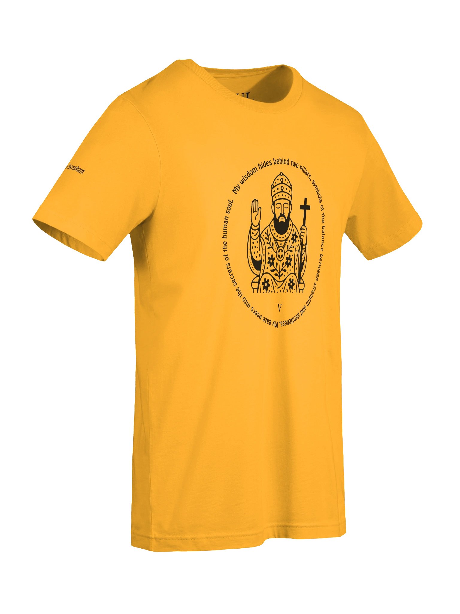 The Hierophant - ArcanaPop T-Shirt – Where Tarot Magic Meets Pop Art product image (8)