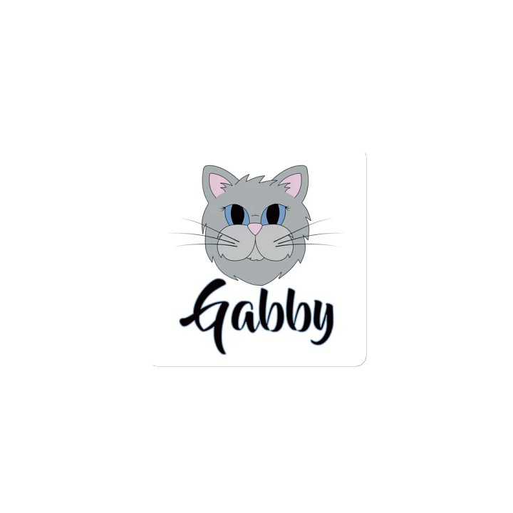 Gabby the Cat Die-Cut Magnet product image (1)