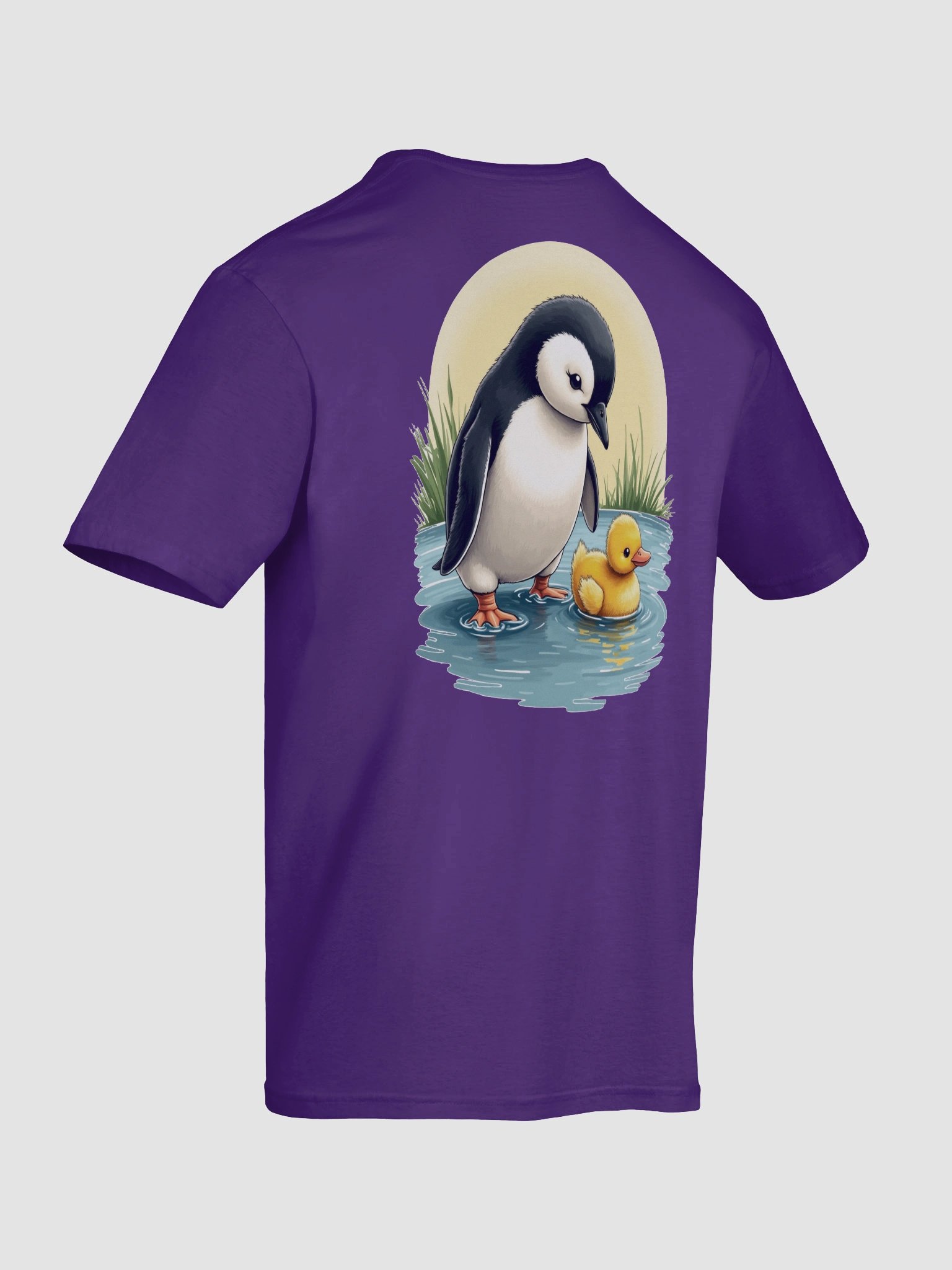 Penguin and Duckling Friendship T-Shirt product image (102)