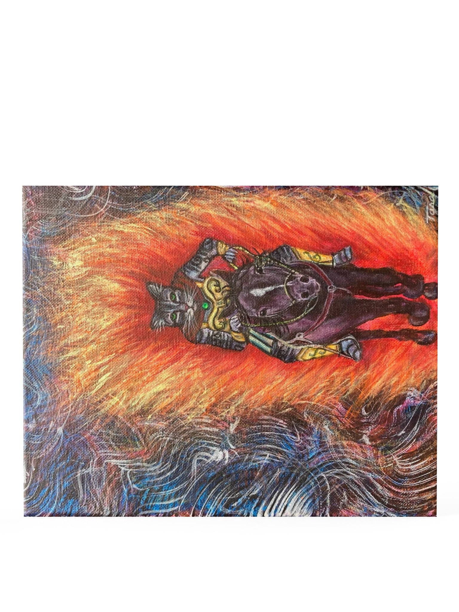 Through Hellfire Art Poster product image (2)