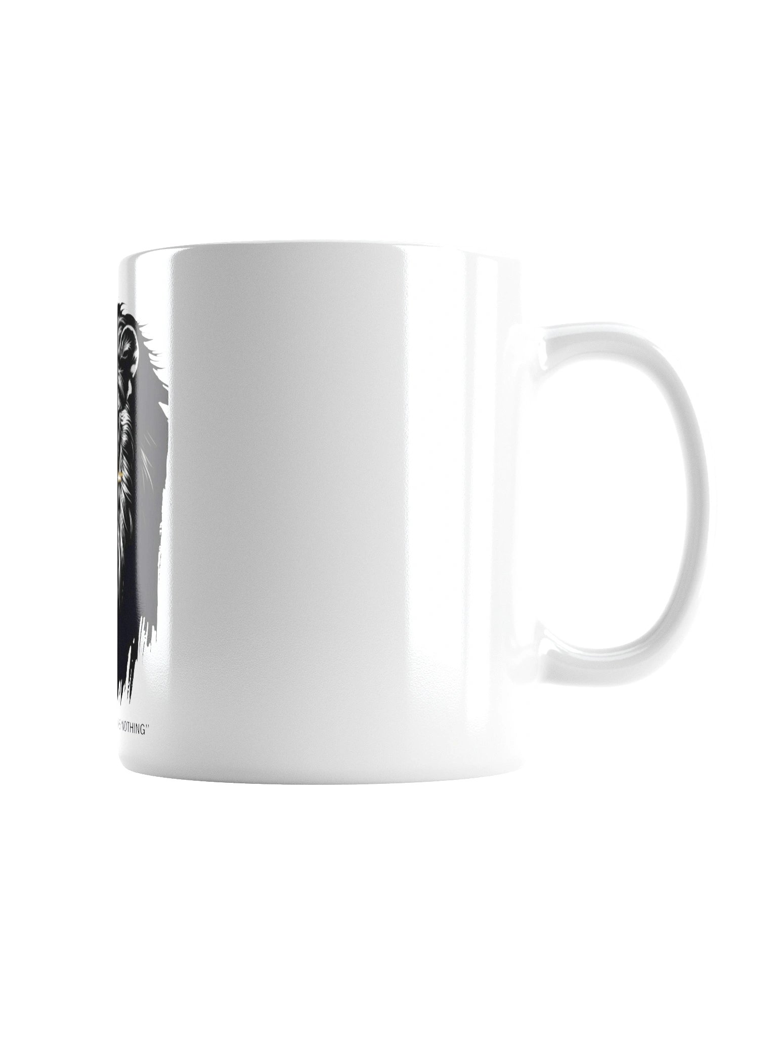 Divine Roar White Glossy Mug product image (6)
