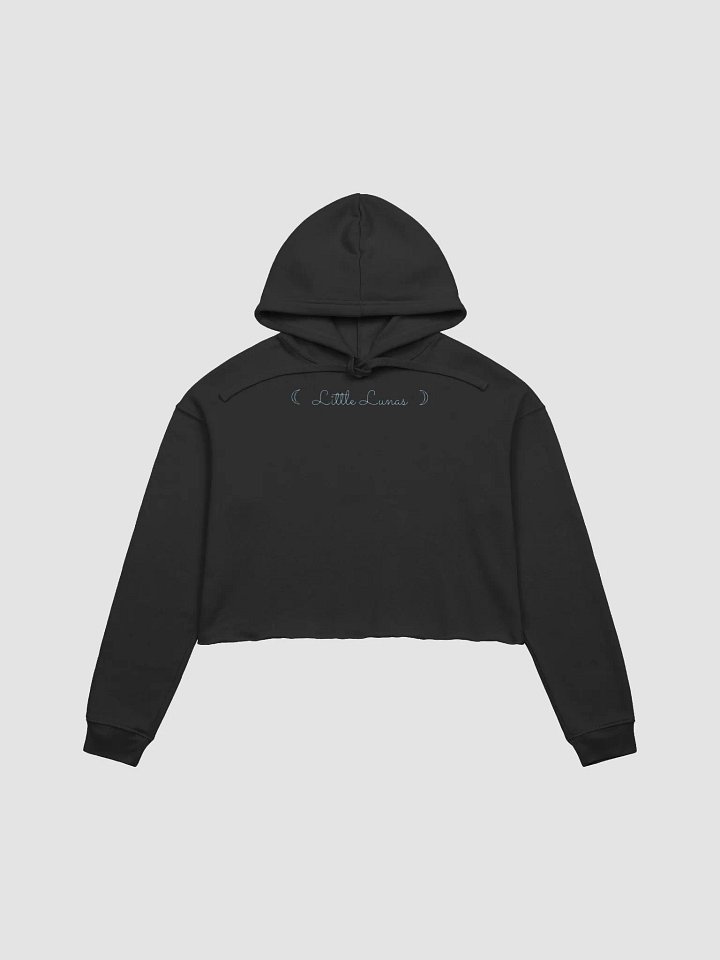Little Lunas Cropped Hoodie - Blue product image (3)
