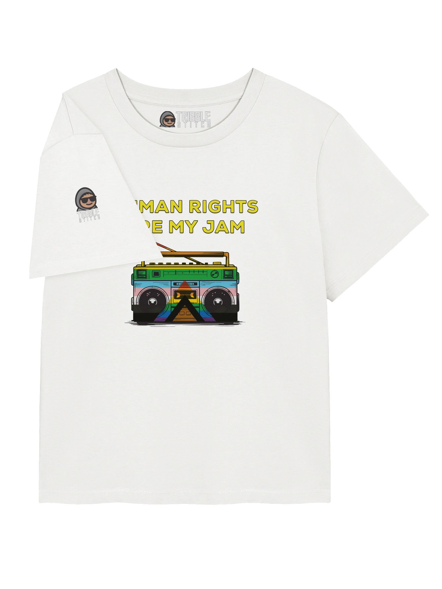 Human Rights Are My Jam Ladies Tee product image (75)