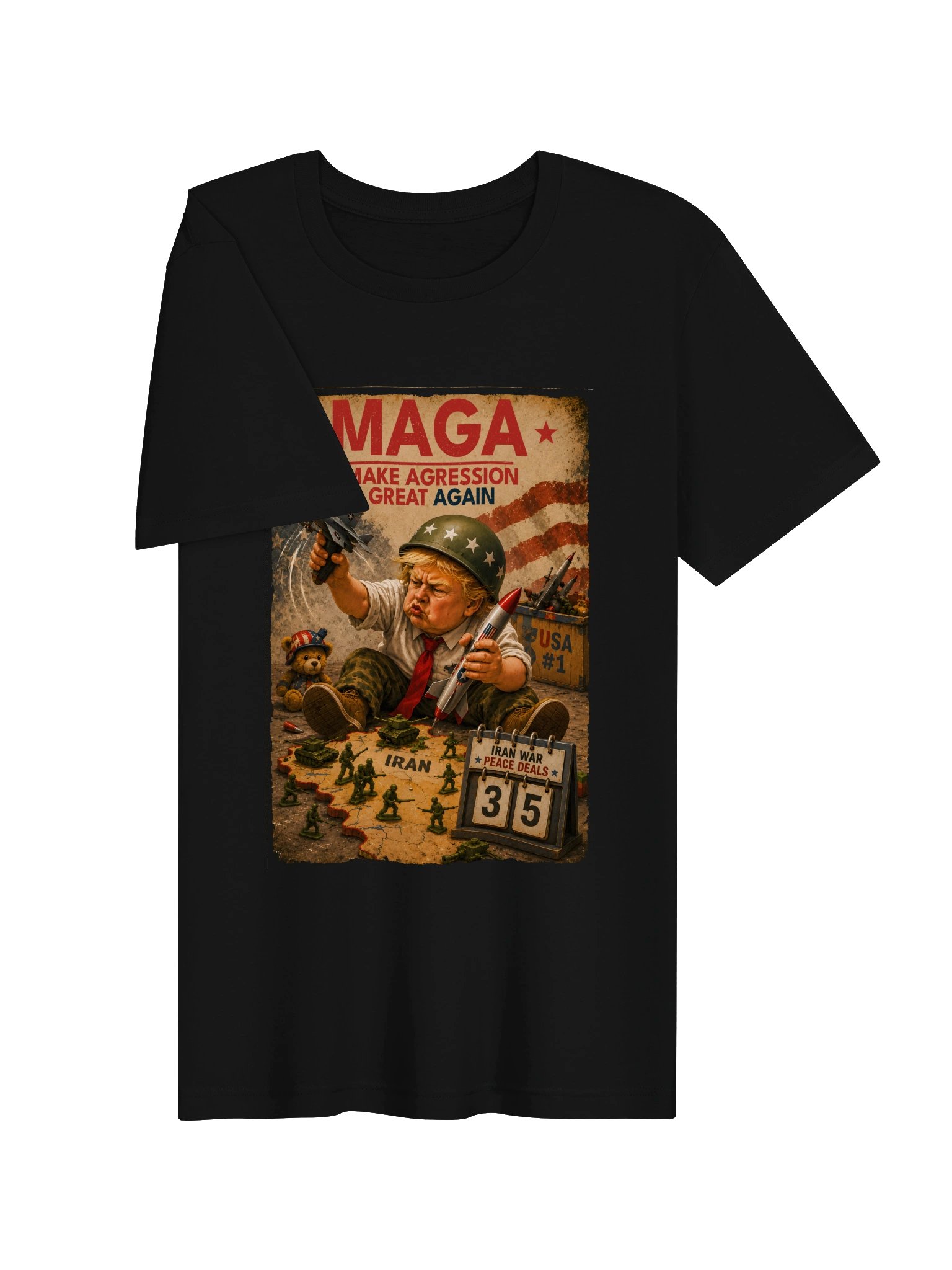 MAGA - Make Aggression Great Again Tee product image (4)