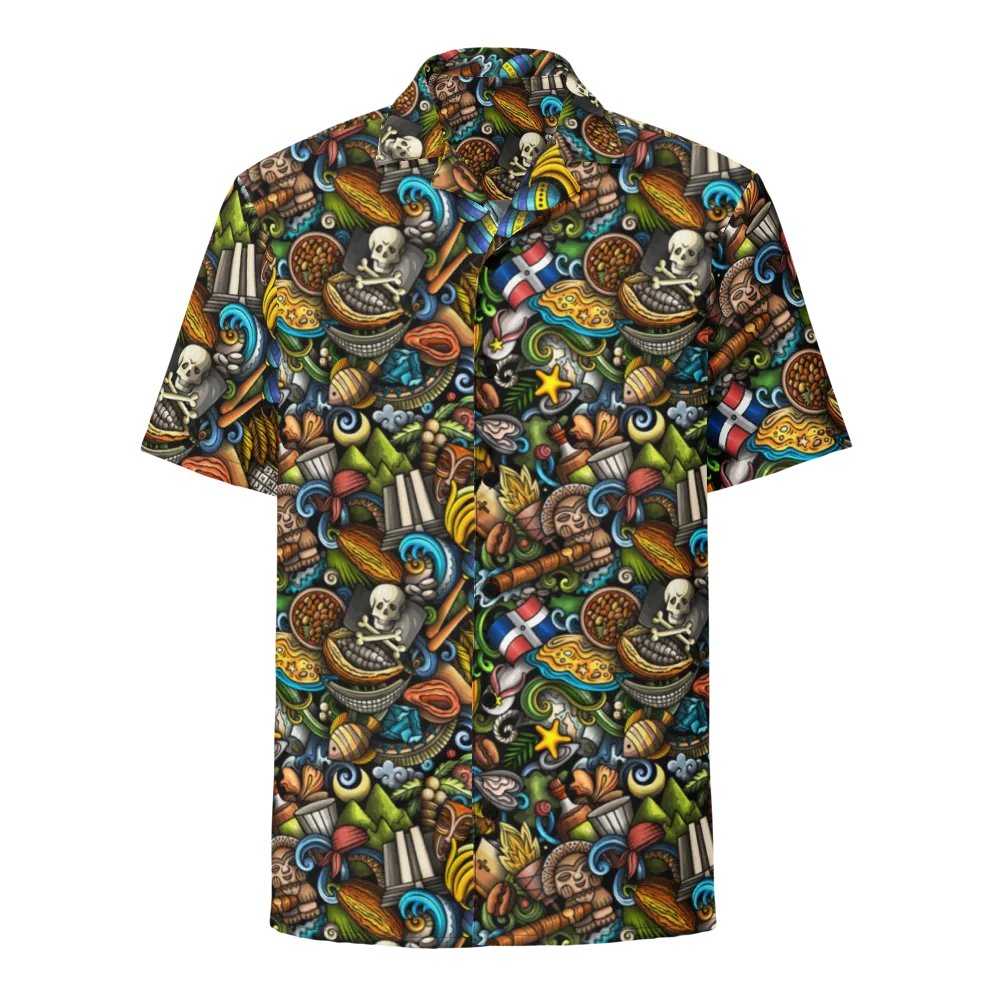 Nautical Skull Adventure Hawaiian Shirt product image (1)