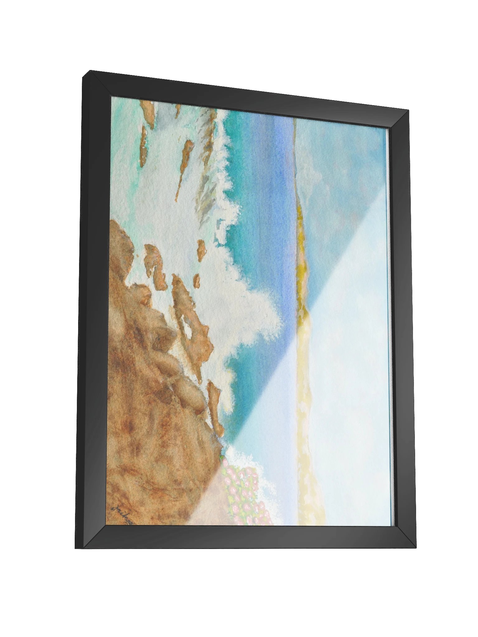 Blue Water Crashing White product image (3)