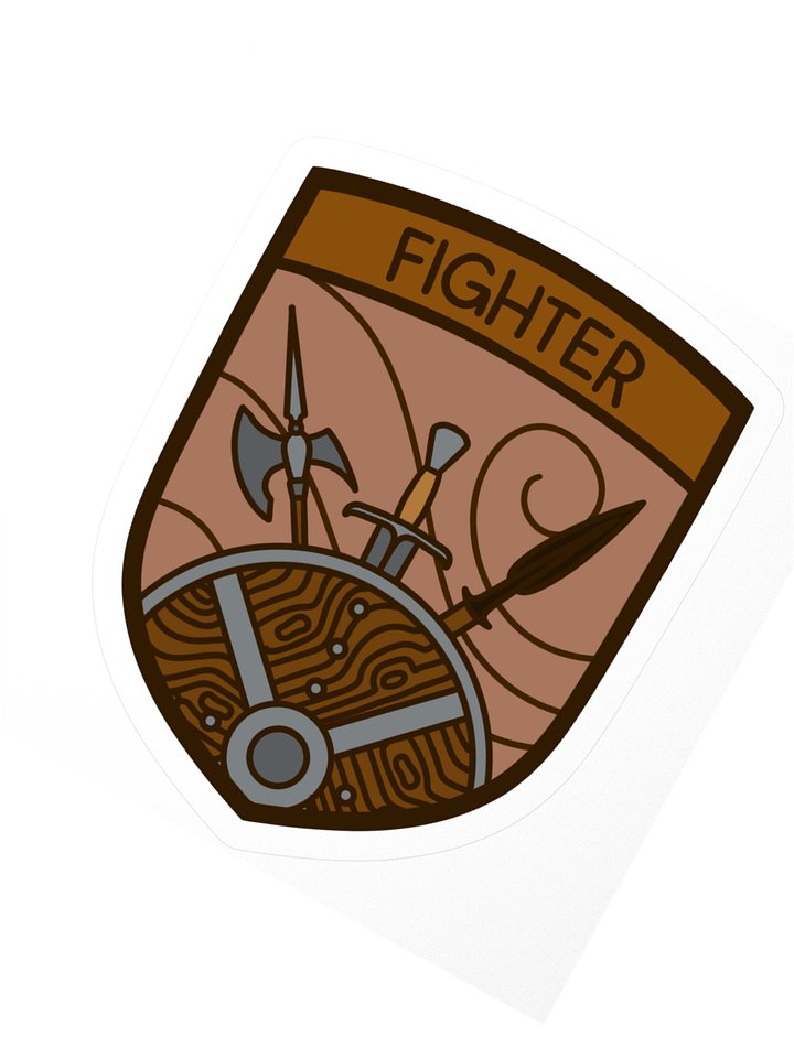 Fighter Emblem Sticker product image (6)