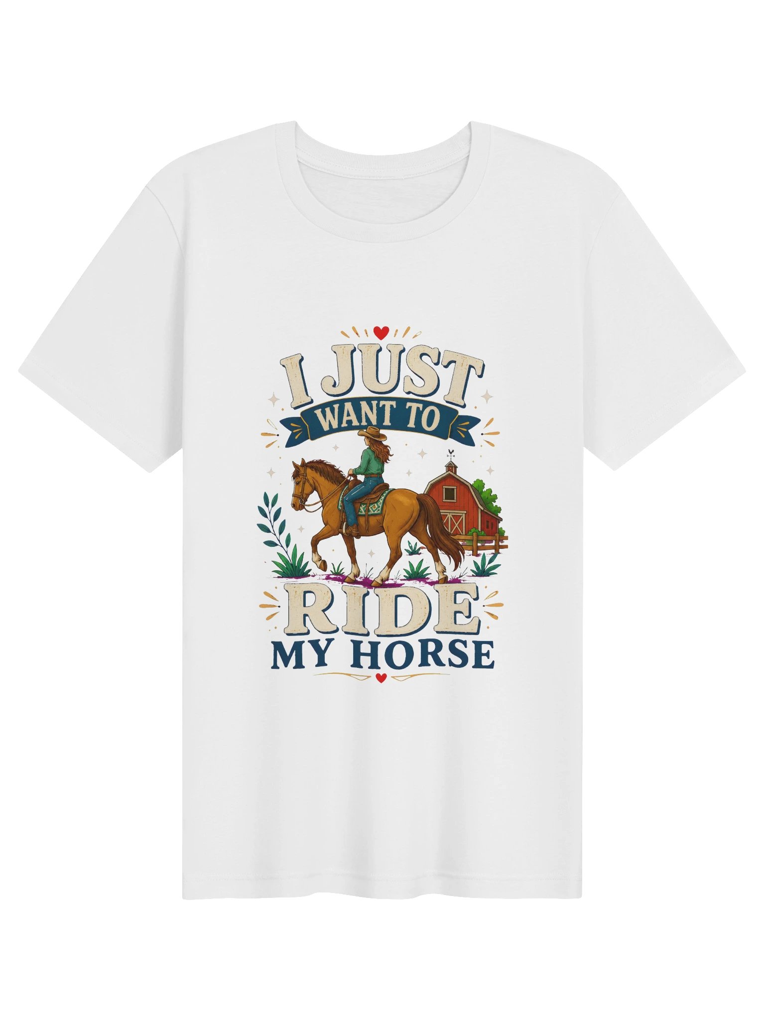 I Just Want To Ride My Horse Tee product image (1)