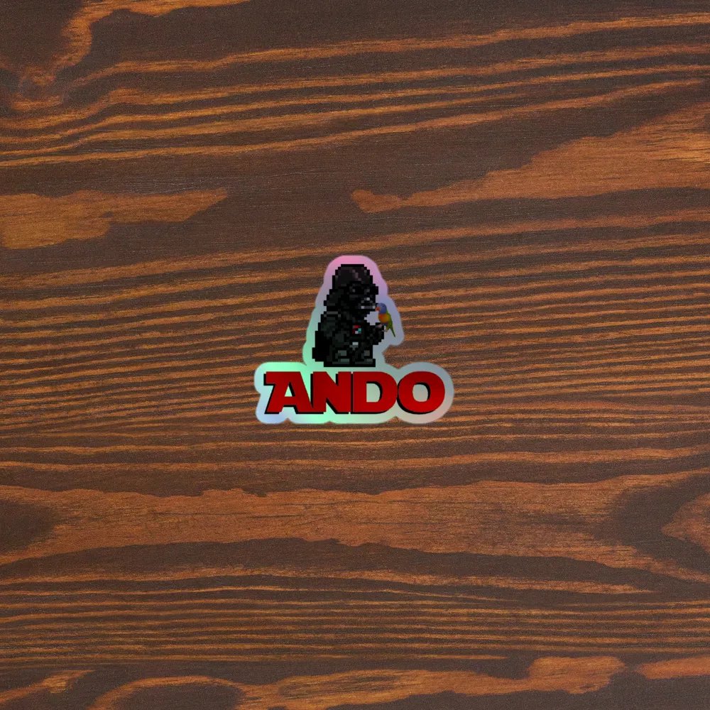 Ando holo sticker product image (5)