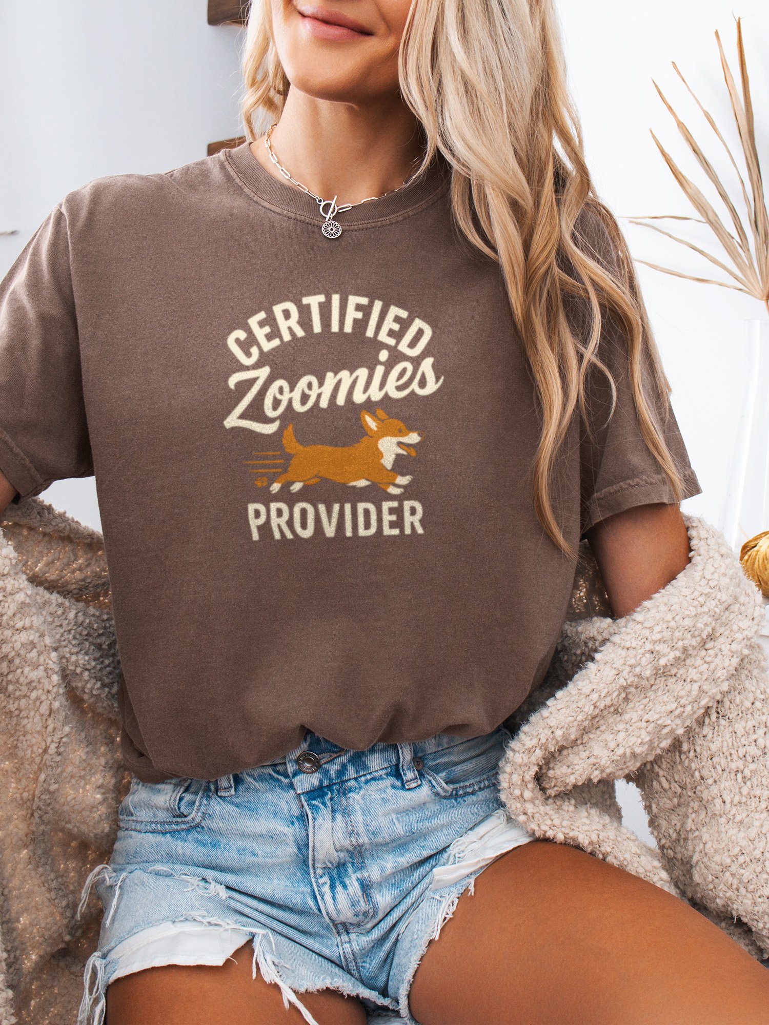 Certified Zoomies Provider (Corgi) Tee product image (1)