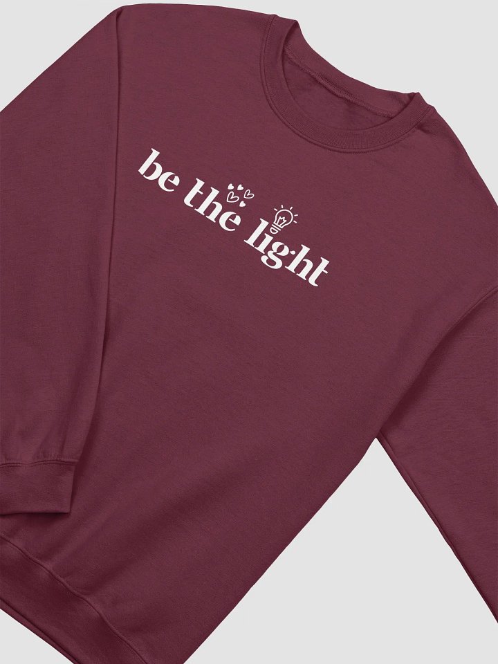 Be the Light Unisex Gildan Crewneck Sweatshirt product image (2)
