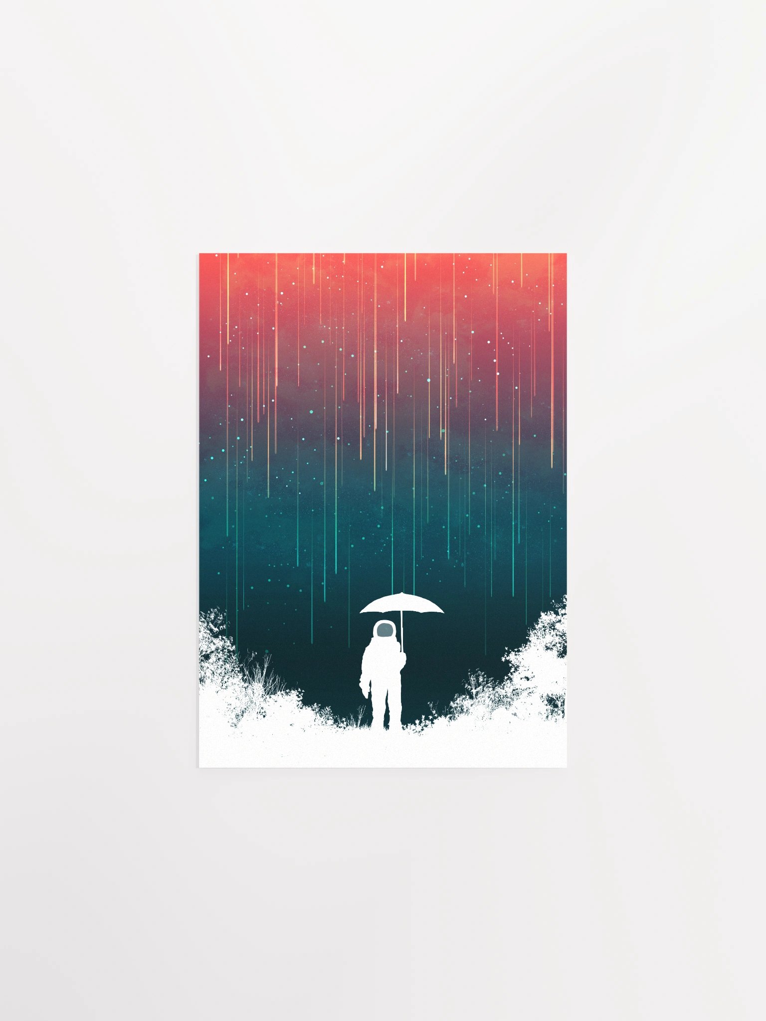 meteor rain art print product image (1)