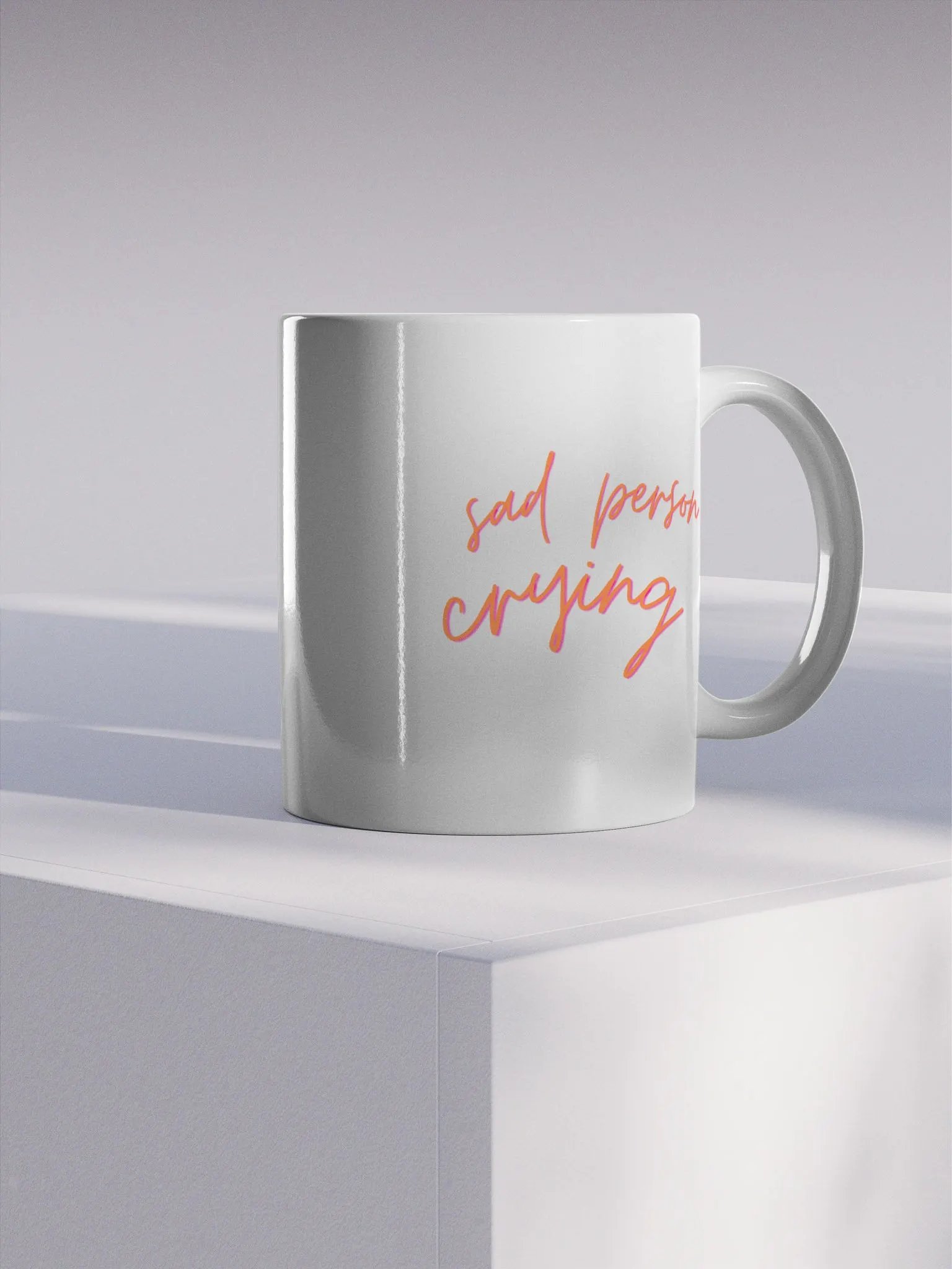 sad person crying mug product image (4)