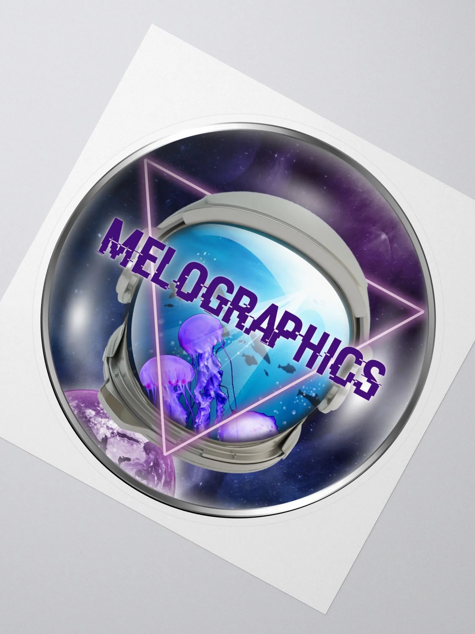 Fluid Mental Space - Sticker (1pc) | #MadeByMELO product image (3)