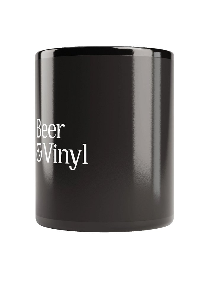 Beer & Vinyl Black Mug product image (3)