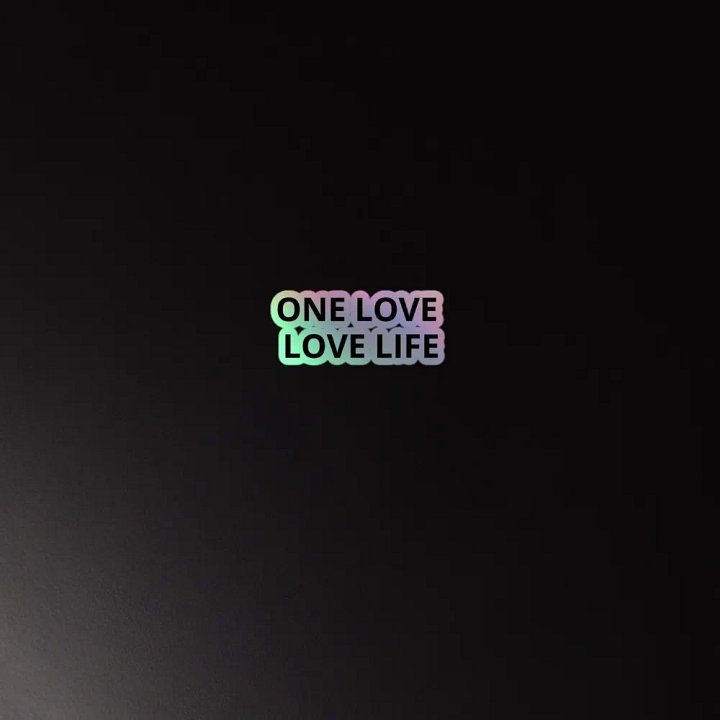 ONE LOVE LOVE LIFE stickers product image (4)