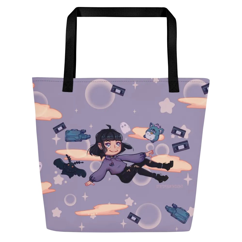 Static Dreams Large Tote Bag product image (3)