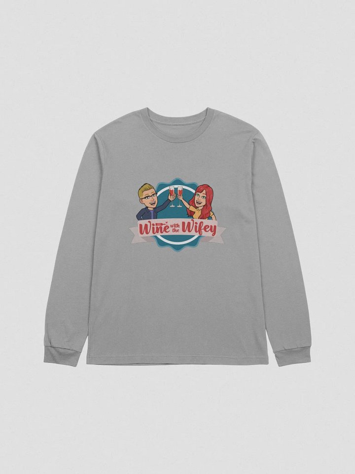 Wine With the Wifey Long Sleeve T-Shirt product image (2)