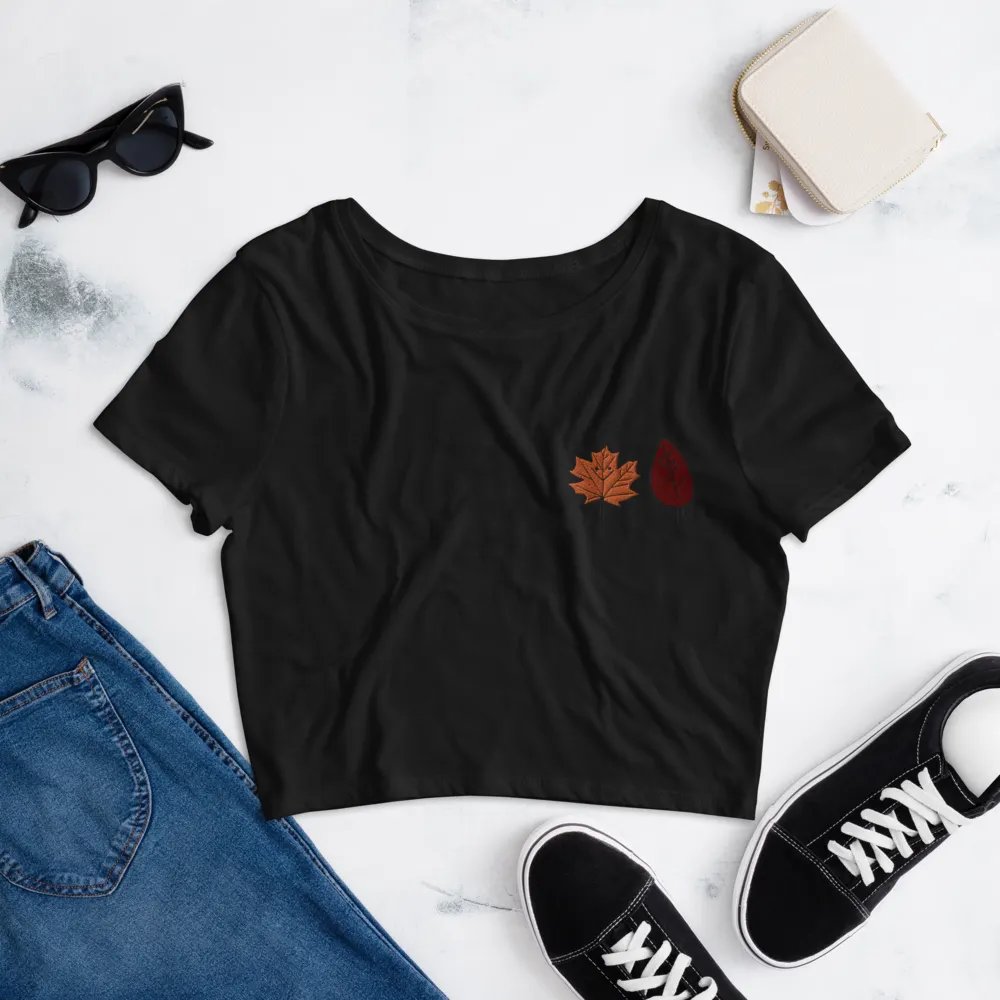 Two Leafy Friends (Crop Top) product image (5)