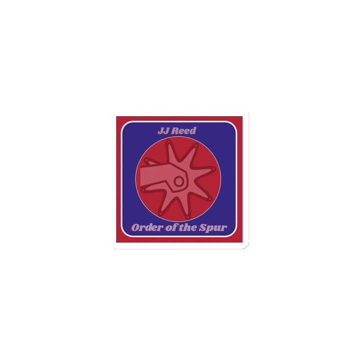 Whimsical Order of the Spur Die-Cut Vinyl Magnets product image (1)