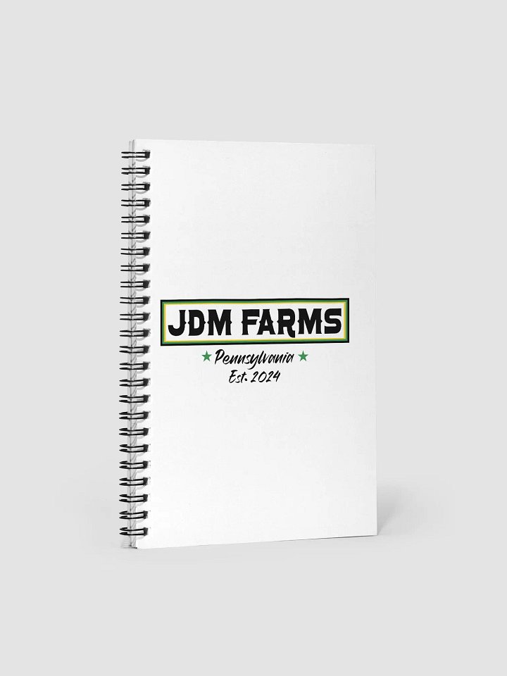Starry Border Spiral Notebook product image (1)