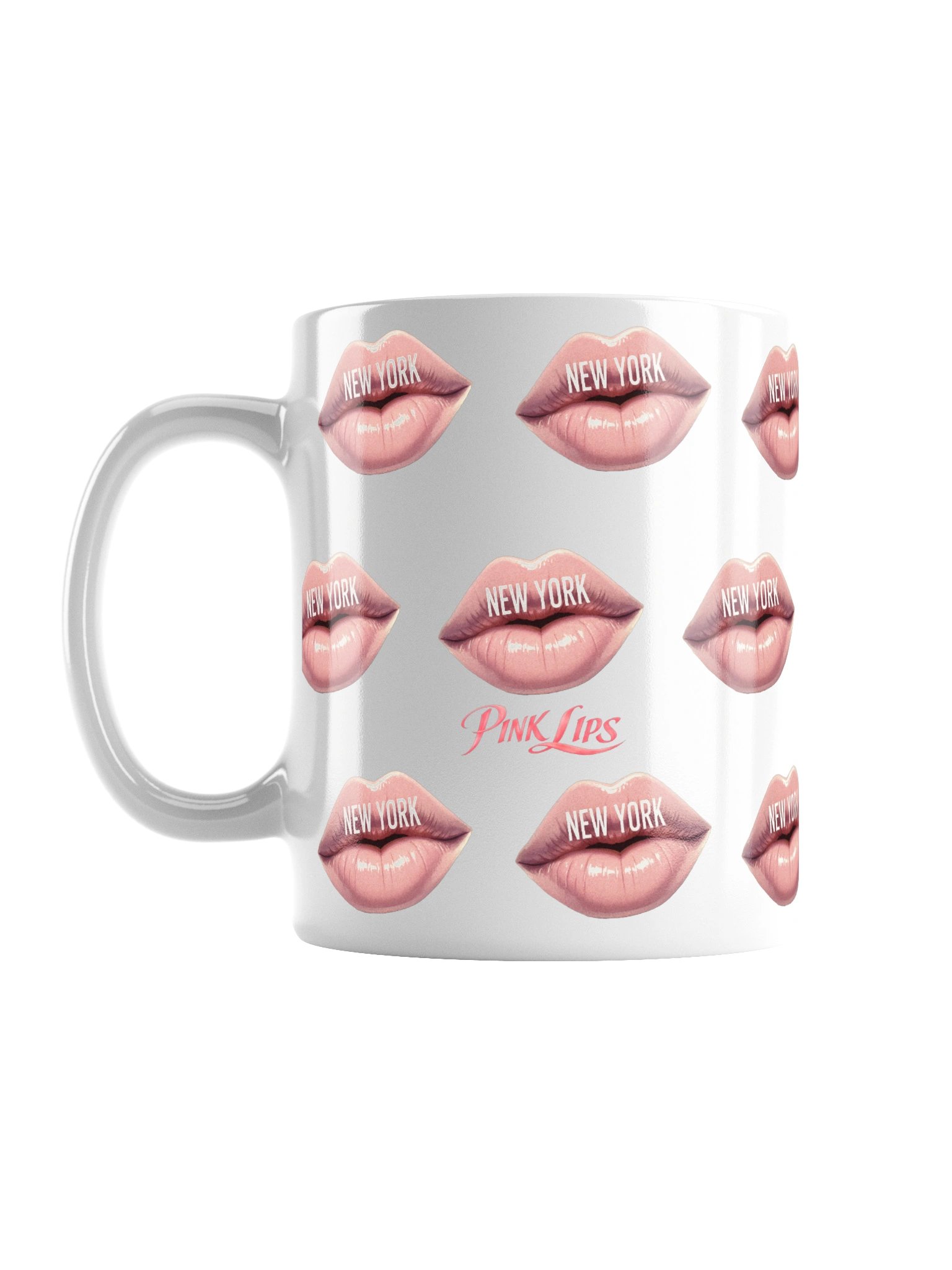 NEW YORK PINK LIPS XL COFFEE MUG (20 OZ) product image (1)