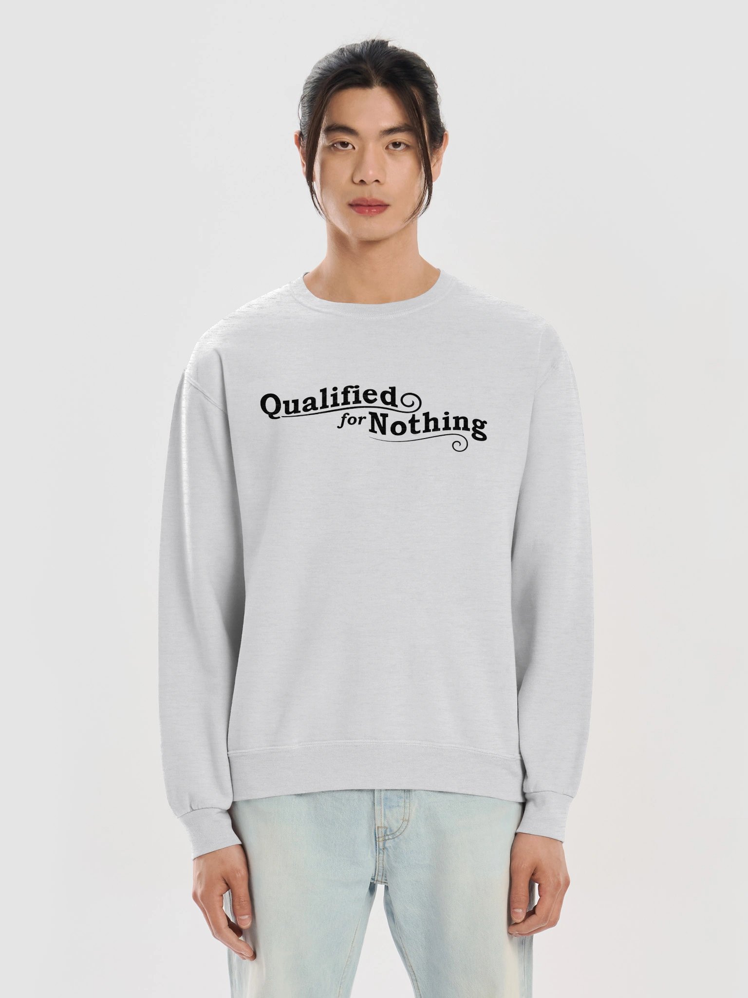 Qualified for Nothing Sweatshirt (Light) product image (1)